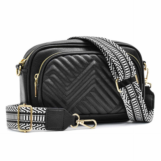 The Emily Crossbody: Black