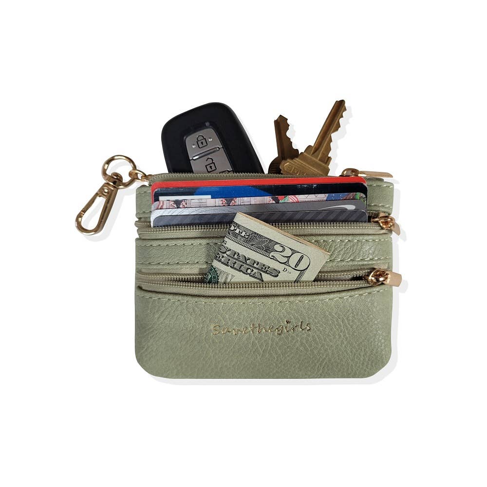 Clip & Go Crossbody Phone Accessory : Gun Metal