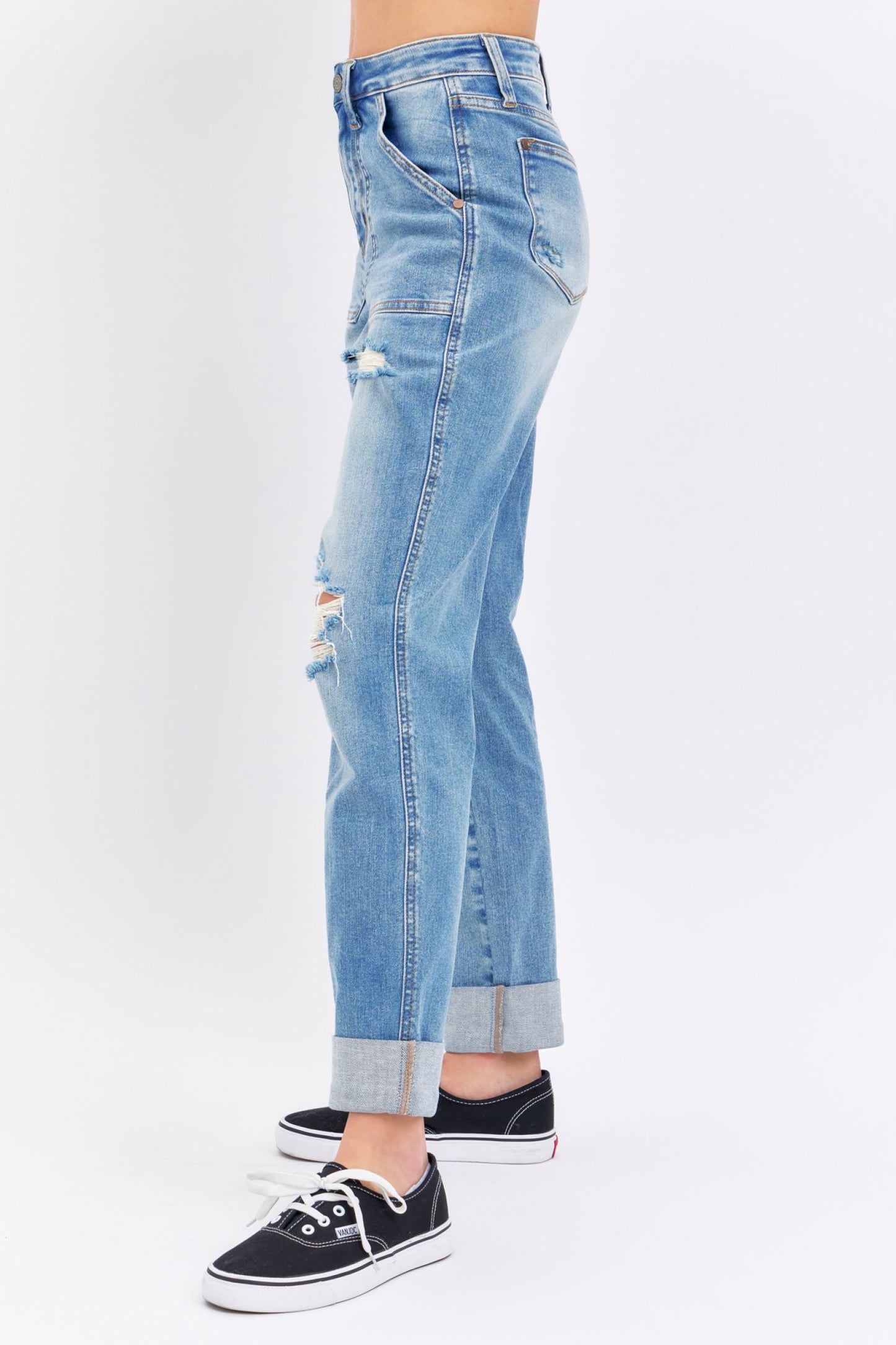 Judy Blue High-Rise Patch Pocket Jeans