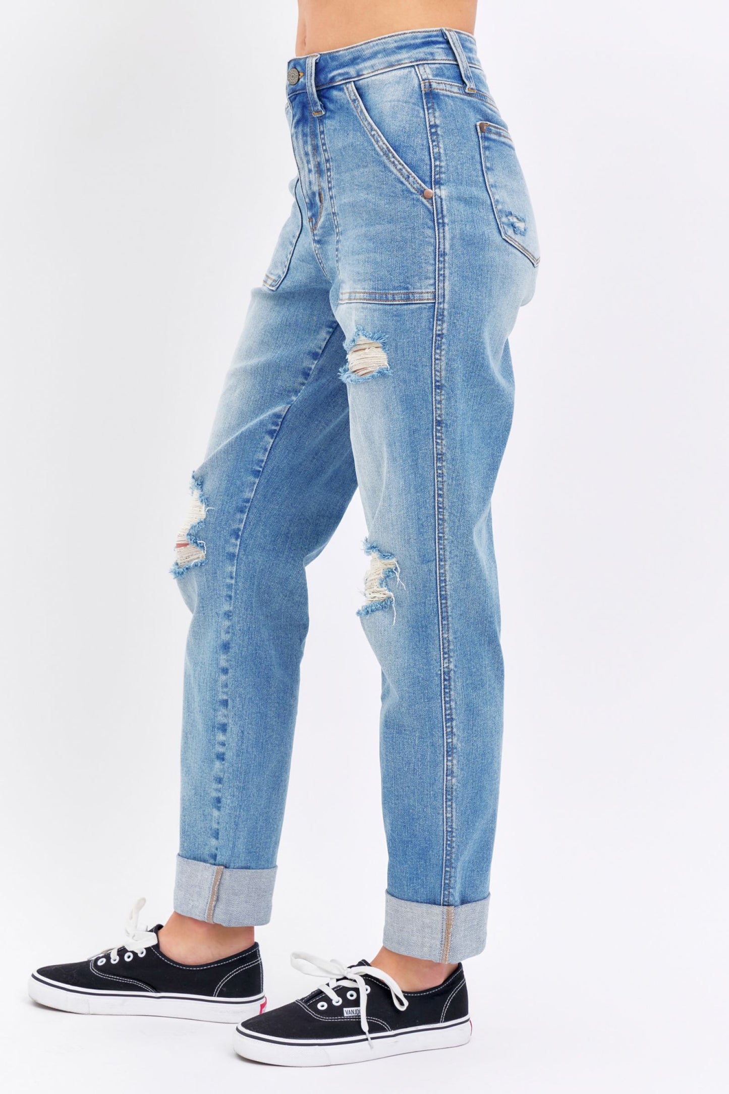 Judy Blue High-Rise Patch Pocket Jeans