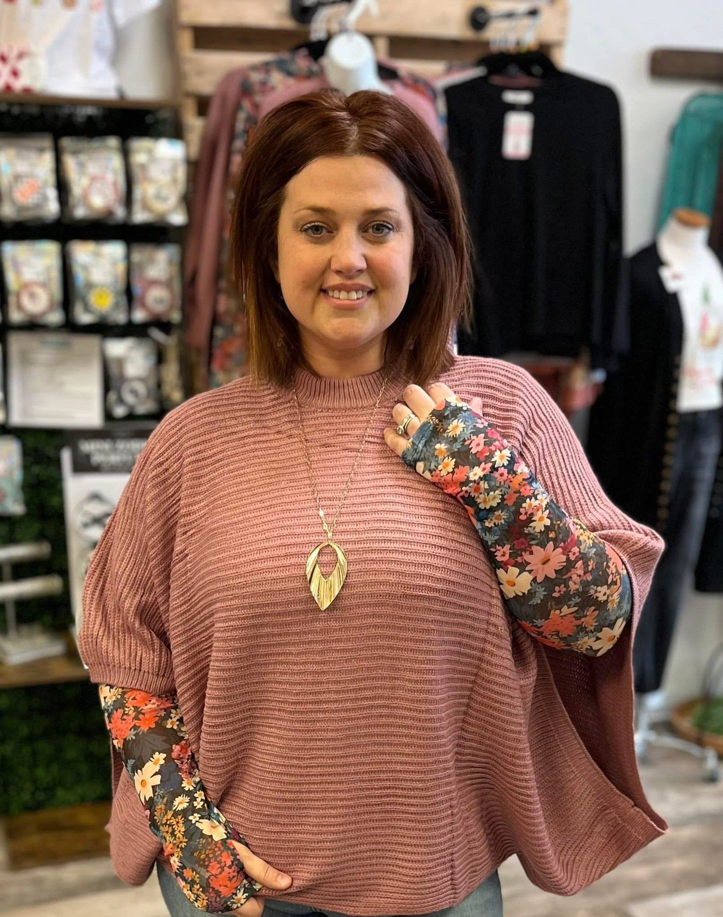 Meg Pullover Poncho