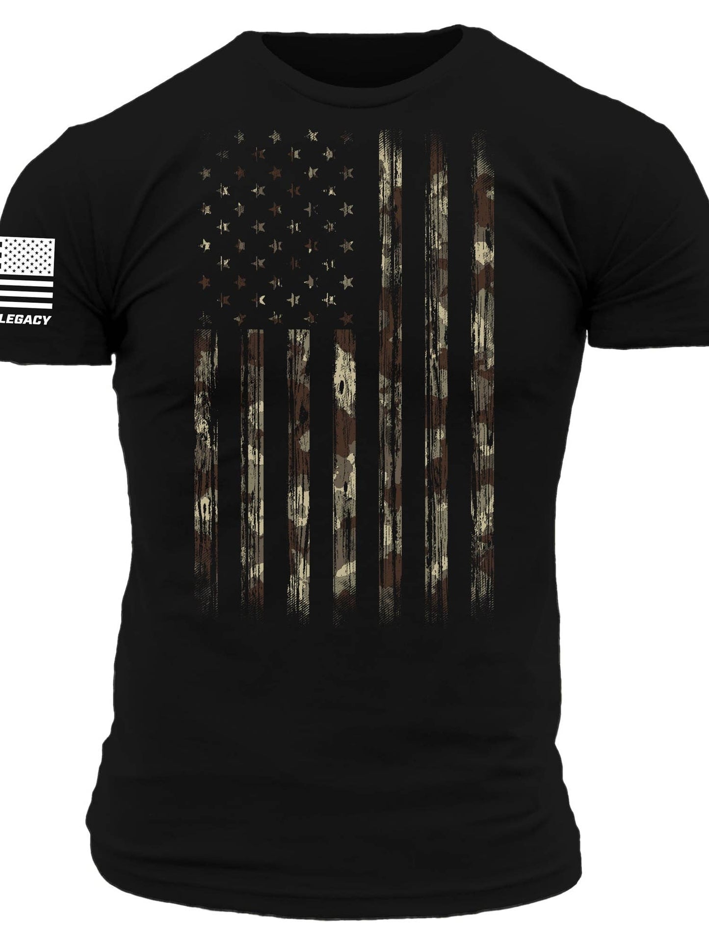 Camo Flag Graphic Tee